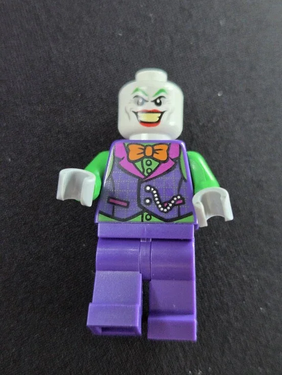 LEGO Minifigure DC's The Joker From Batman -  No Hair