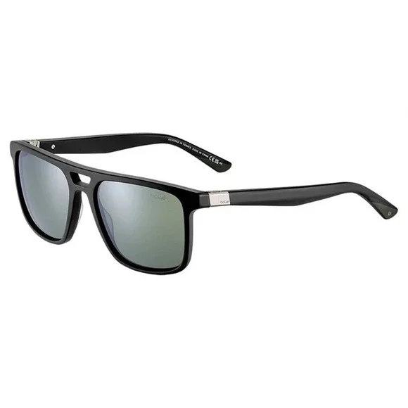NWT Bolle BS174001 Nav Black 55mm Sunglasses