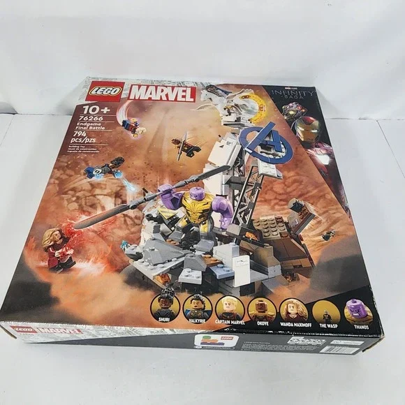 LEGO Marvel 76266 Endgame Final Battle – New Factory Sealed Retired
