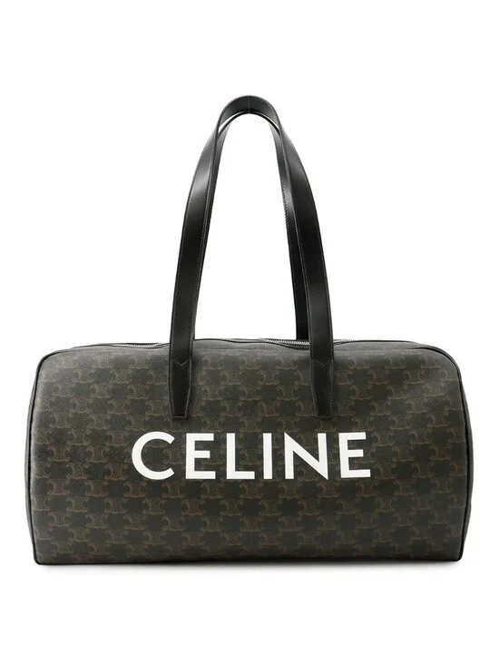 Celine Boston Bag Triomphe Leather