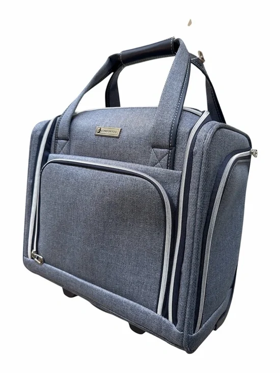 London Fog Men's Light Blue Toiletry Travel Bag