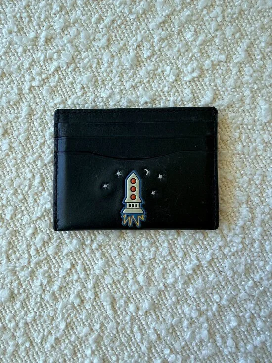 Coach Leather Credit Card Wallet