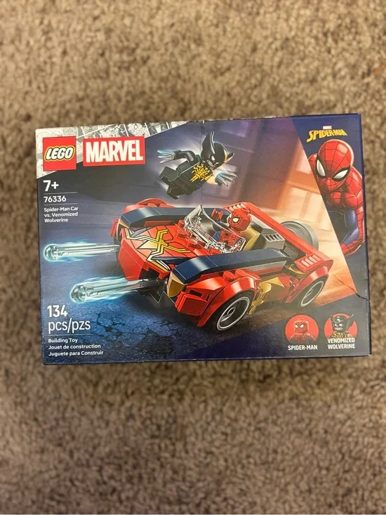 LEGO Marvel Spider-Man Red Spider-Car Building Set
