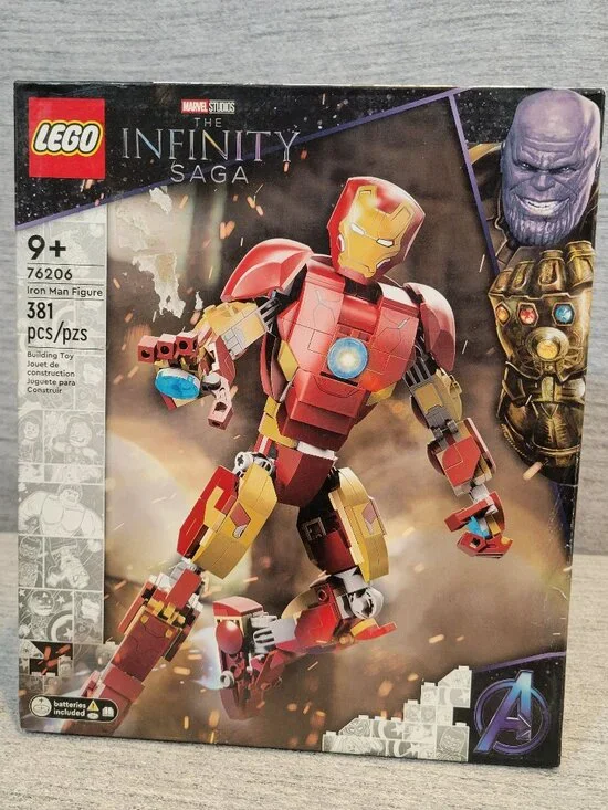 Lego Marvel Iron Man Figure 76206