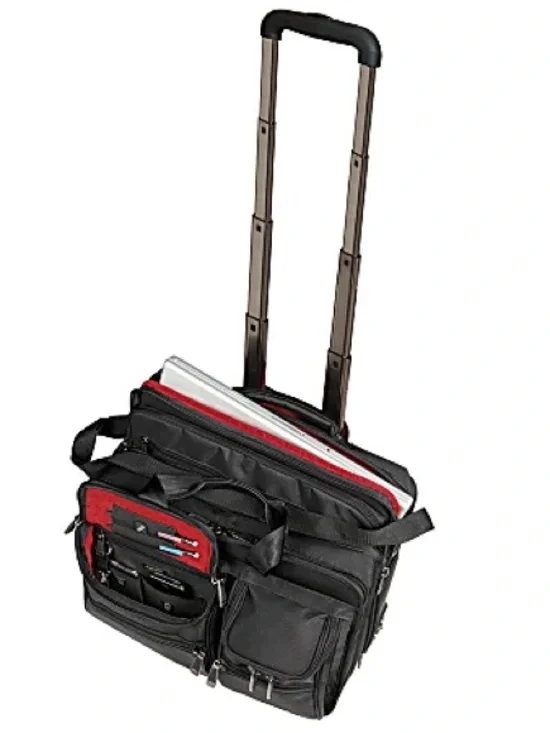 Ativa Mobil-IT Ultimate Rolling Briefcase, 12.75