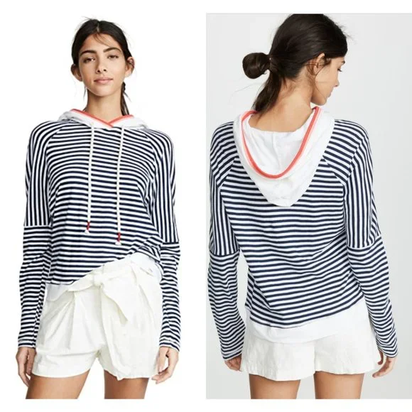 Splendid x Gray Malin Seaside Stripe Sweatshirt