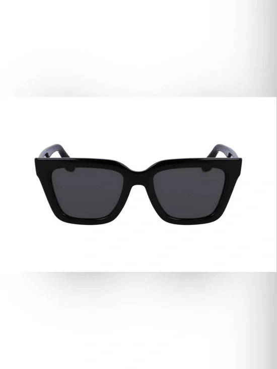 Victoria Beckham VB644S 001 Black Square Sunglasses - As Worn By Princess Kate