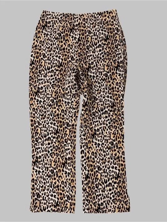Zara Leopard Print Pants