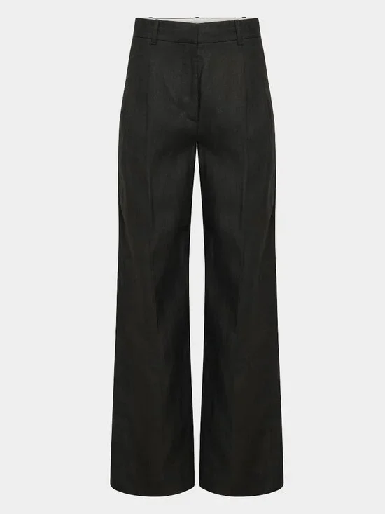 Aritzia Effortless Pant Linen Black