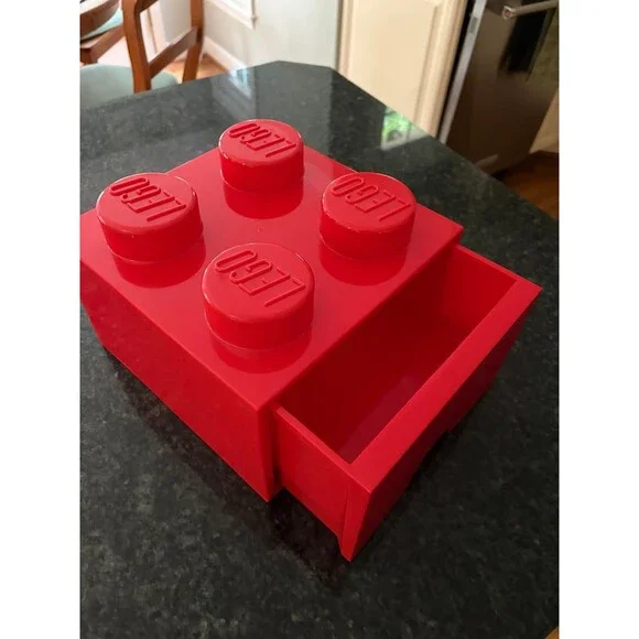 Red Lego Storage Box