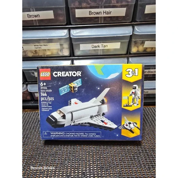 LEGO Creator 3 in 1 Space‎ Shuttle Toys Building Set 31134 NEW Sealed