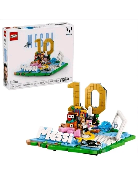 LEGO Lionel Messi Soccer Highlights #43011 FIFA World Cup 2026 Lego Set 500pcs