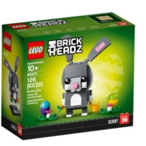 Lego Brickheadz bunny set 40271 new and sealed box 126 pieces retired!