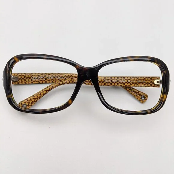 🕶️Frame only! Coach CIARA HC8016-5033/13 Butterfly Sunglasses 57/15-130 /JLI601​