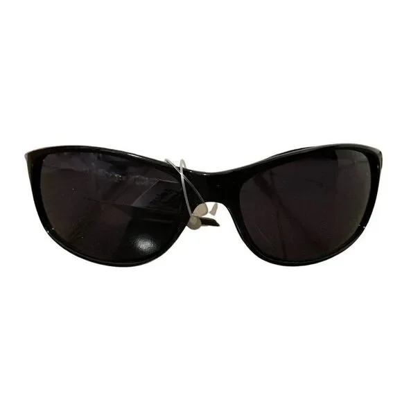 Seaworld unisex new solid black sport sunglasses