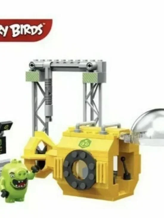 Angry Birds Building Block Set Pig Submarine 103 Piece EK81011 Ages 5+ NEW