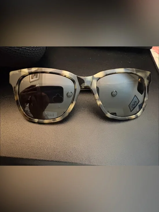 Costa Tortoise Frame Sunglasses with Blue Lenses