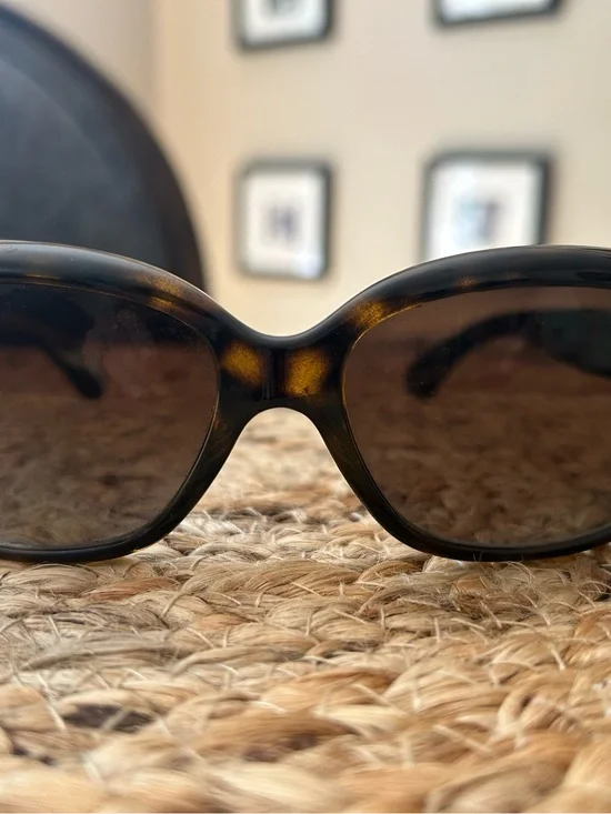 Ray Ban P Jackie Ohh Tortoiseshell Women's Oversized Sunglasses