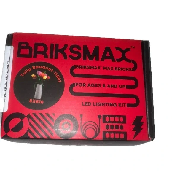 (b32/15)BRIKSMAX 2.0 Light Kit Compatible with Lego The Botanical