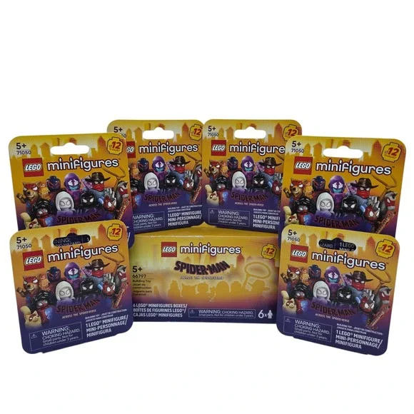LEGO 66797 Marvel Spider-Man Across the Spider-Verse 6-Pack - NO‎ DUPLICATES