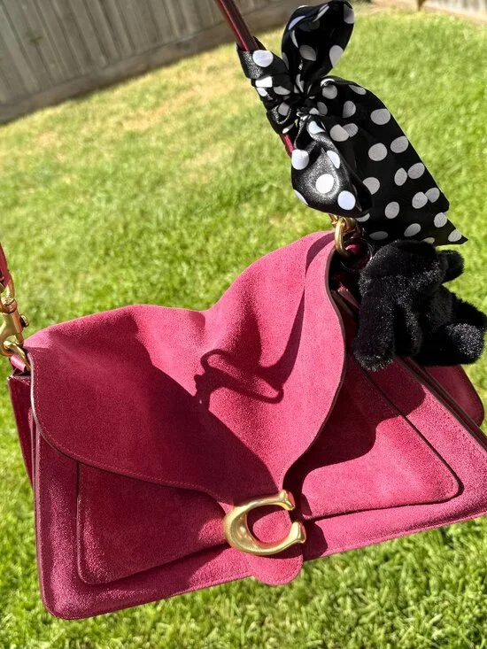 Coach Tabby 36 Dark Fuschia