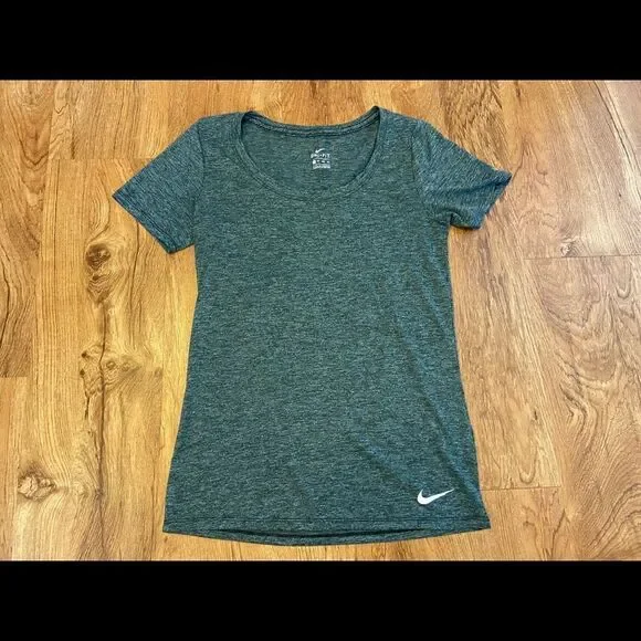 Nike grey Drifit short sleeve athletic top