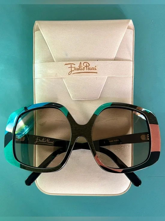 Vintage 1960s Emilio Pucci Sunglasses, RARE✨
