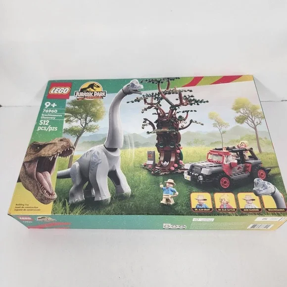 LEGO Jurassic Park 76960 Brachiosaurus Discovery 30th Anniversary NEW Sealed 512