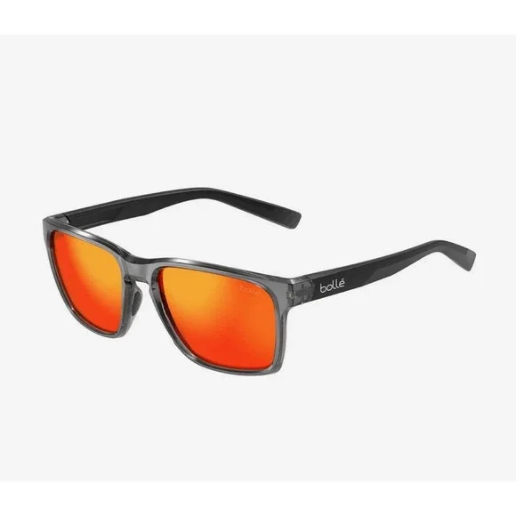 NWT Bolle BS044006 Anthracite Black 57mm Sunglasses