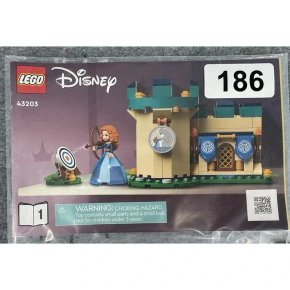 LEGO 43203 Disney Princess Enchanted Creations Instruction Manual Only OEM Origi