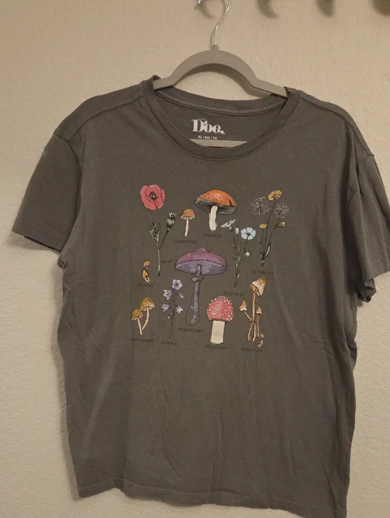 Mushroom Graphic Tee