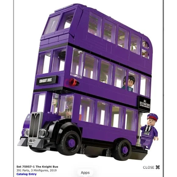 75957 The Knight Bus Lego Set