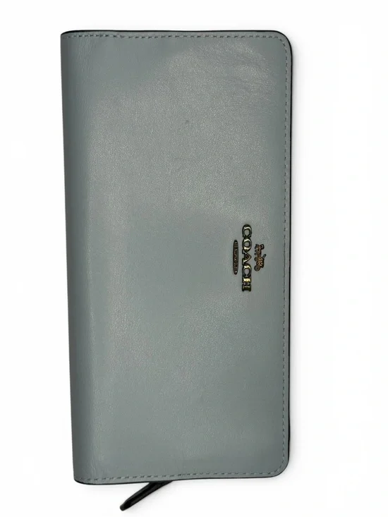 Coach Soft Leather Slim Accordion Wallet