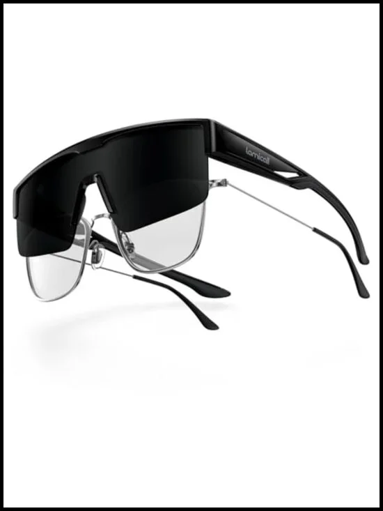 Polarized Fit Over Glasses Sunglasses UV400 Protection TR90 Frame Unisex