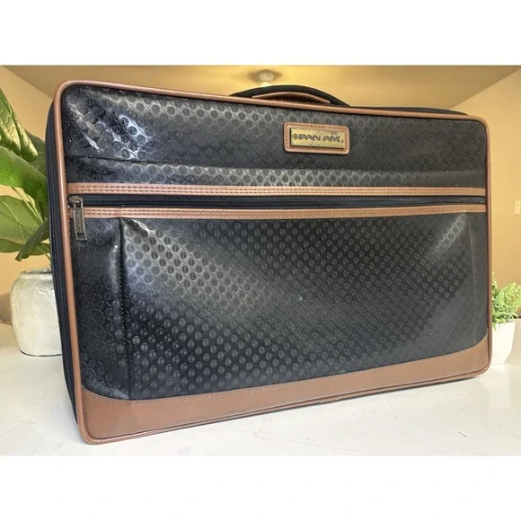 ⭐️Pan Am Airlines By Henry Rosenfeld Executive Luggage Bag Vintage⭐️Suitcase⭐️