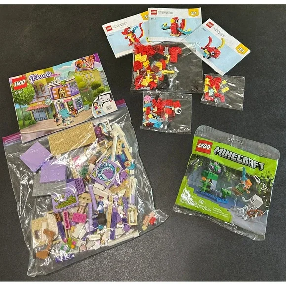LEGO Building‎ Sets (3) Minecraft Friends Creator 3-in-1 READ