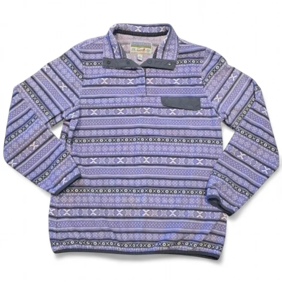 Jachs Cabin Pullover Fair Isle Apres Ski Size‎ Small
