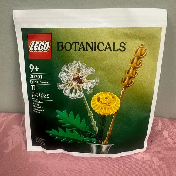 LEGO Botanicals Field Flowers 30701 Polybag Building Toy‎ 77 Pieces New
