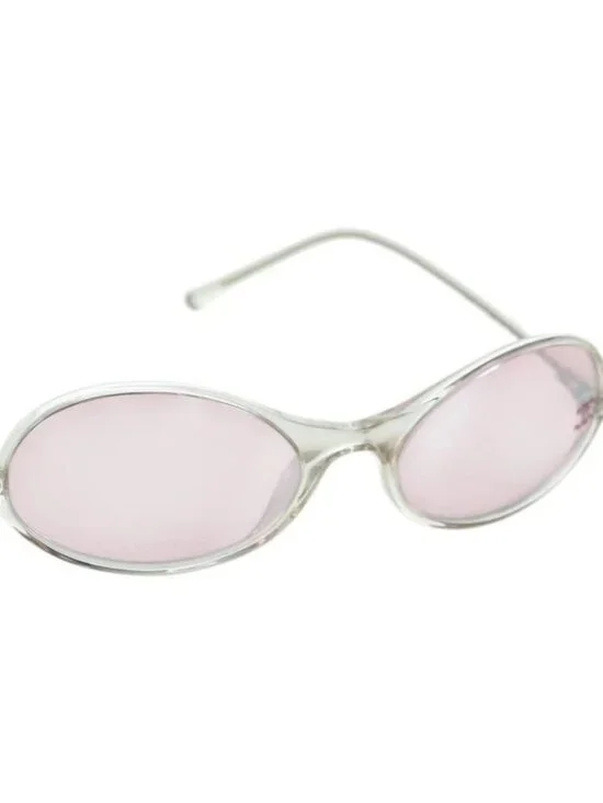 CHANEL COCO Mark Sunglasses plastic Clear 5044-B CC Auth YKZ1409M