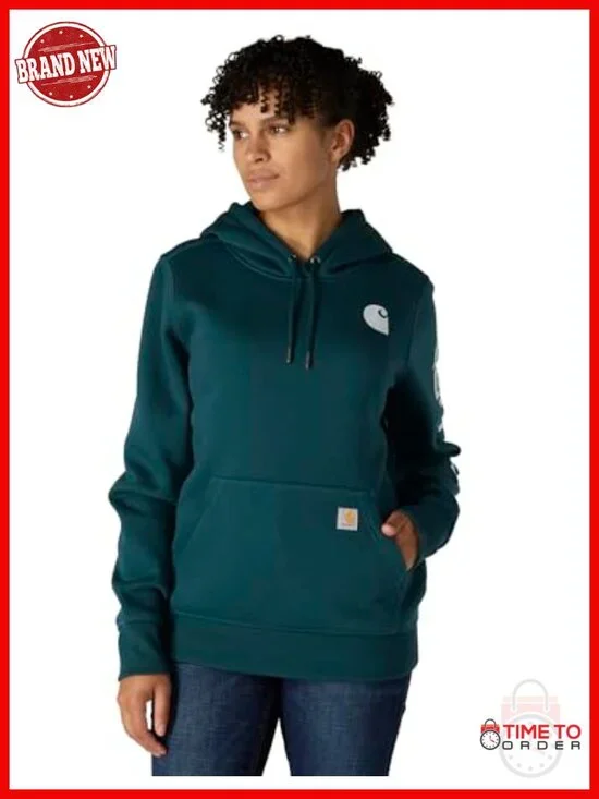 Pullover Hoodie with Kangaroo Pocket and Media Pocket