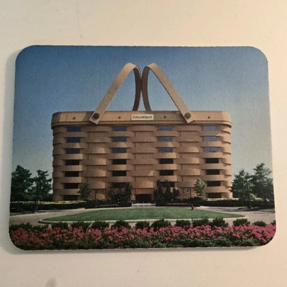 Longaberger Basket  Dresden Office 8x10 Mousepad‎ Mouse Ultra RARE