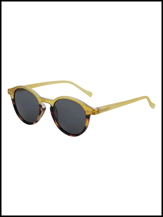Polarized Round Sunglasses for Men Women Retro Classic TAC Lens