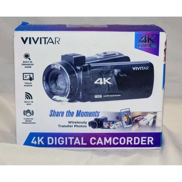 🔥Vivitar Black DVR4K IPS 3