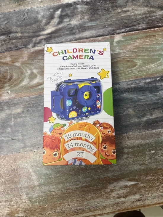 Children's Blue Kids Camera - Fun Toy Camera for Toddlers