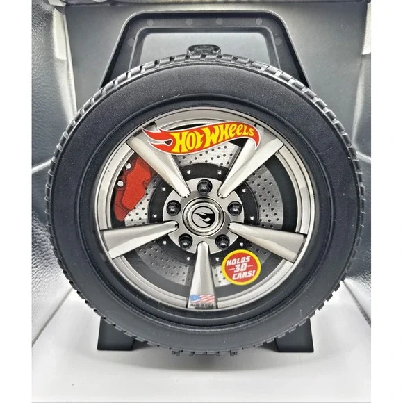 Storage Case Carry Up 30 Hot Wheels 1 64th Scale Cars Easy Grip‎ Handle Retro
