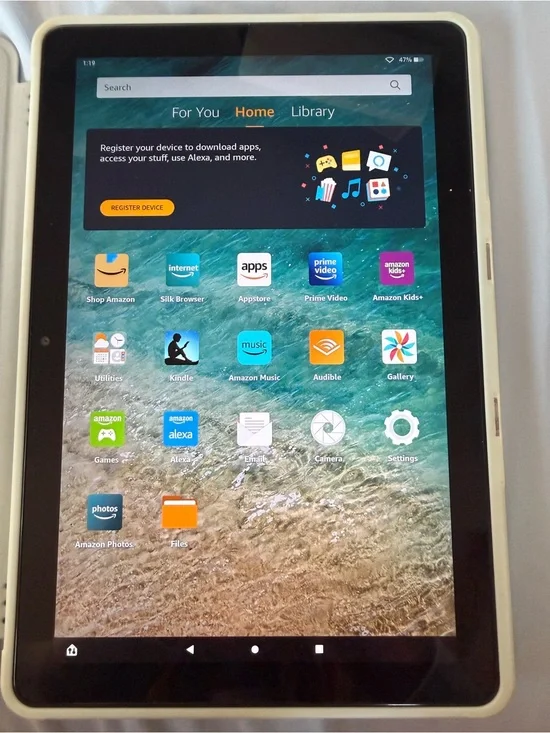 Amazon Fire Tablet - White - 10