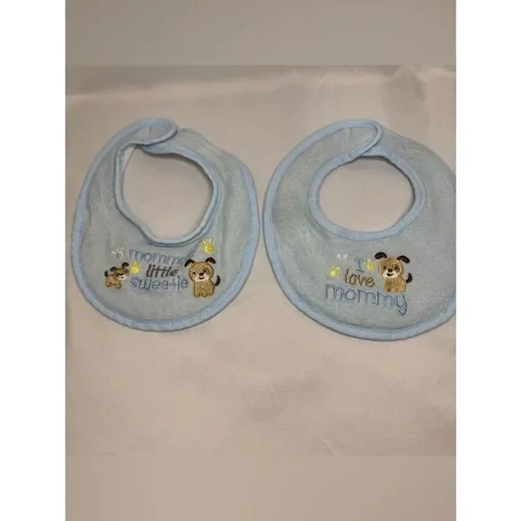 Set of 2 Baby Bibs
