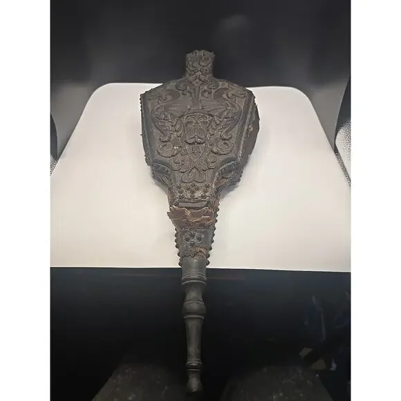 Antique‎ Hand Carved Fired Place Bellows 1800's