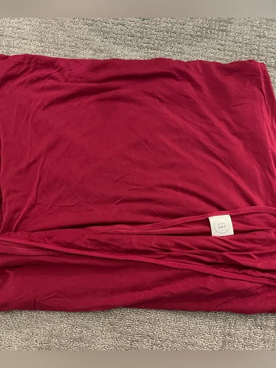 Lou Lou & Company Berry Red Baby Stretchy Swaddle/Sling