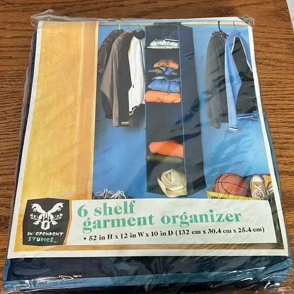Target - 6 shelf closet organizer brand new